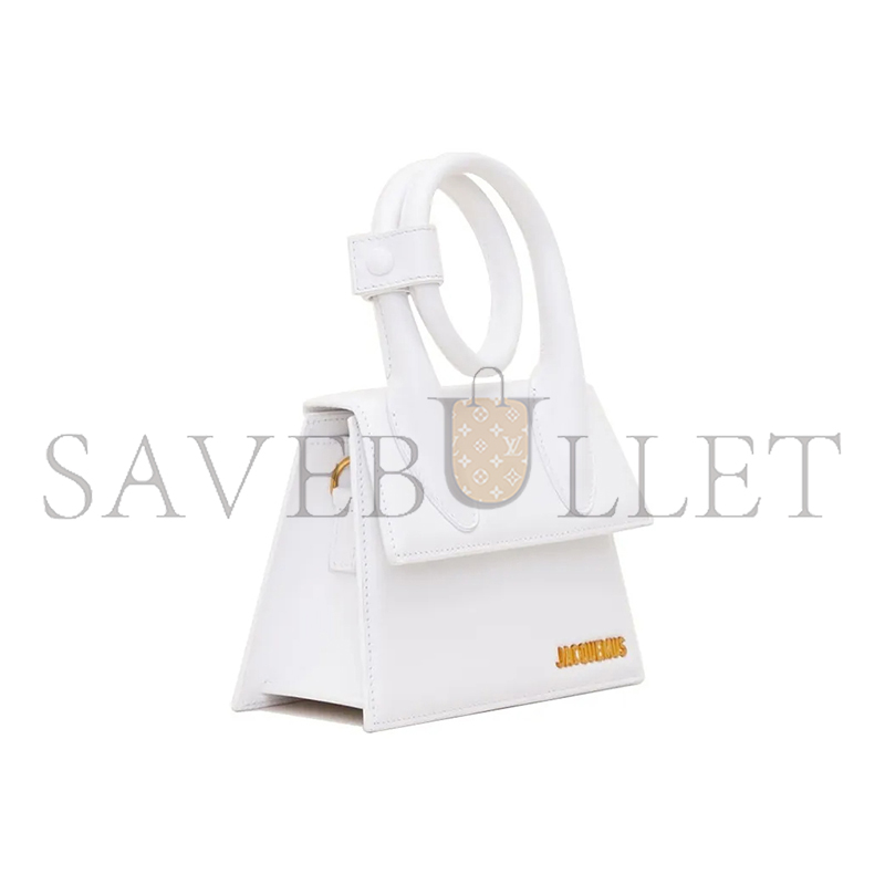 JACQUEMUS LE CHIQUITO NOEUD LEATHER HANDBAG 211BA05 (18*13*8cm)